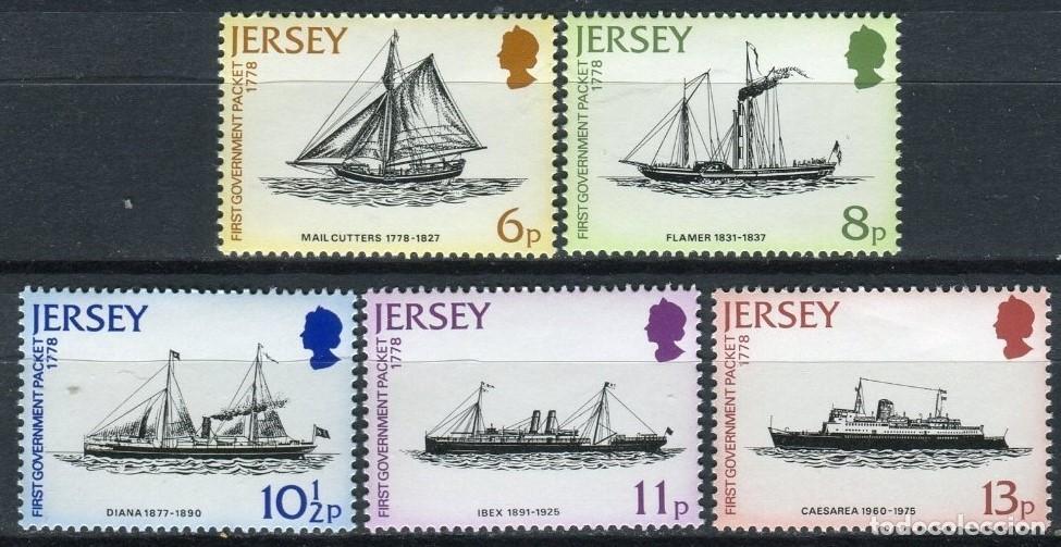 Sellos: SELLOS ** DE JERSEY 1978, YT 181/ 85