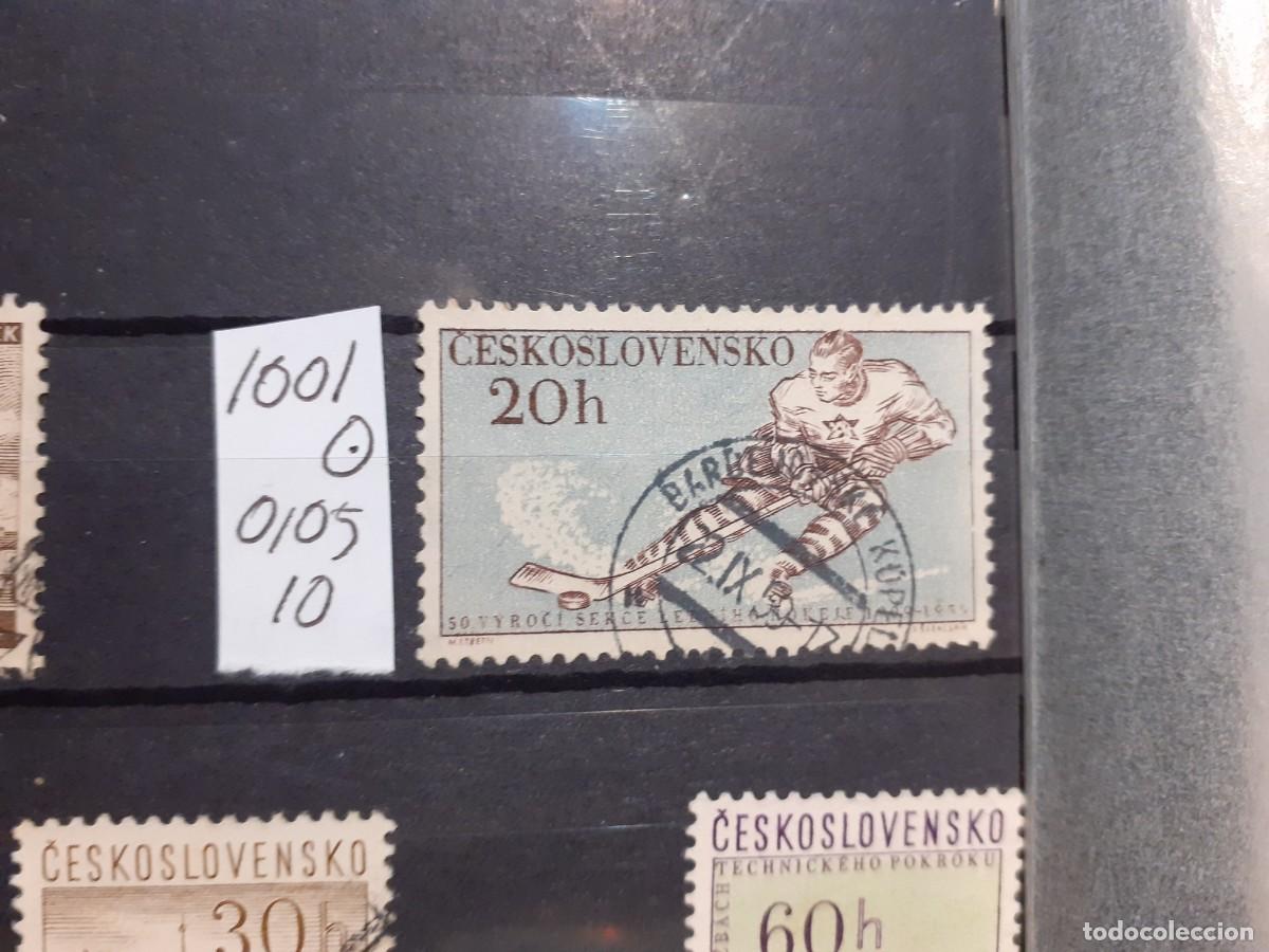 Sellos: SELLOS DE CHECOSLOVAQUIA. USADOS. YVERT N&ordm;1001