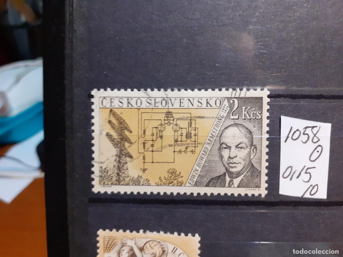 Sellos: SELLOS DE CHECOSLOVAQUIA. USADOS. YVERT N&ordm;1058