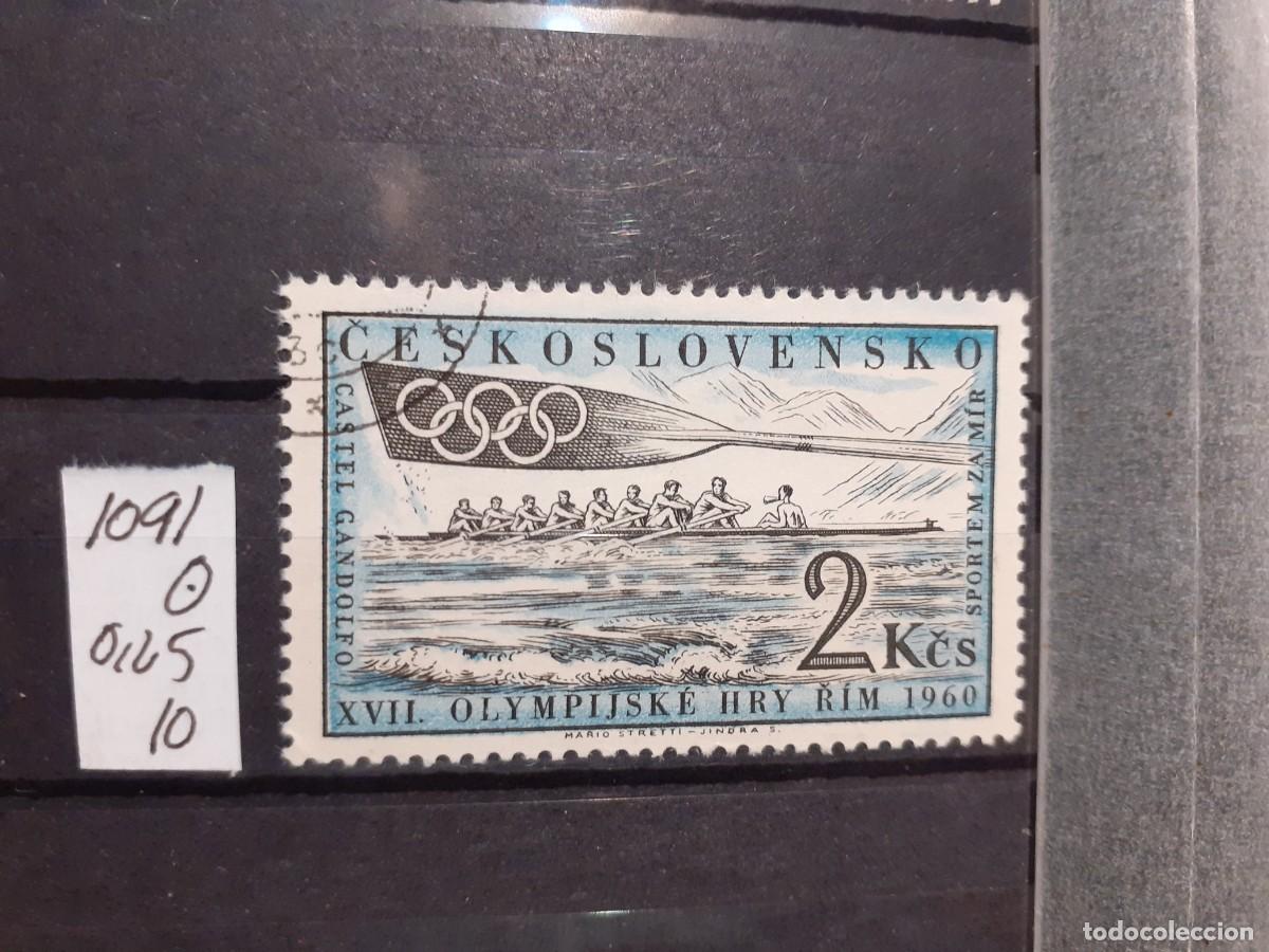 Sellos: SELLOS DE CHECOSLOVAQUIA. USADOS. YVERT N&ordm;1091