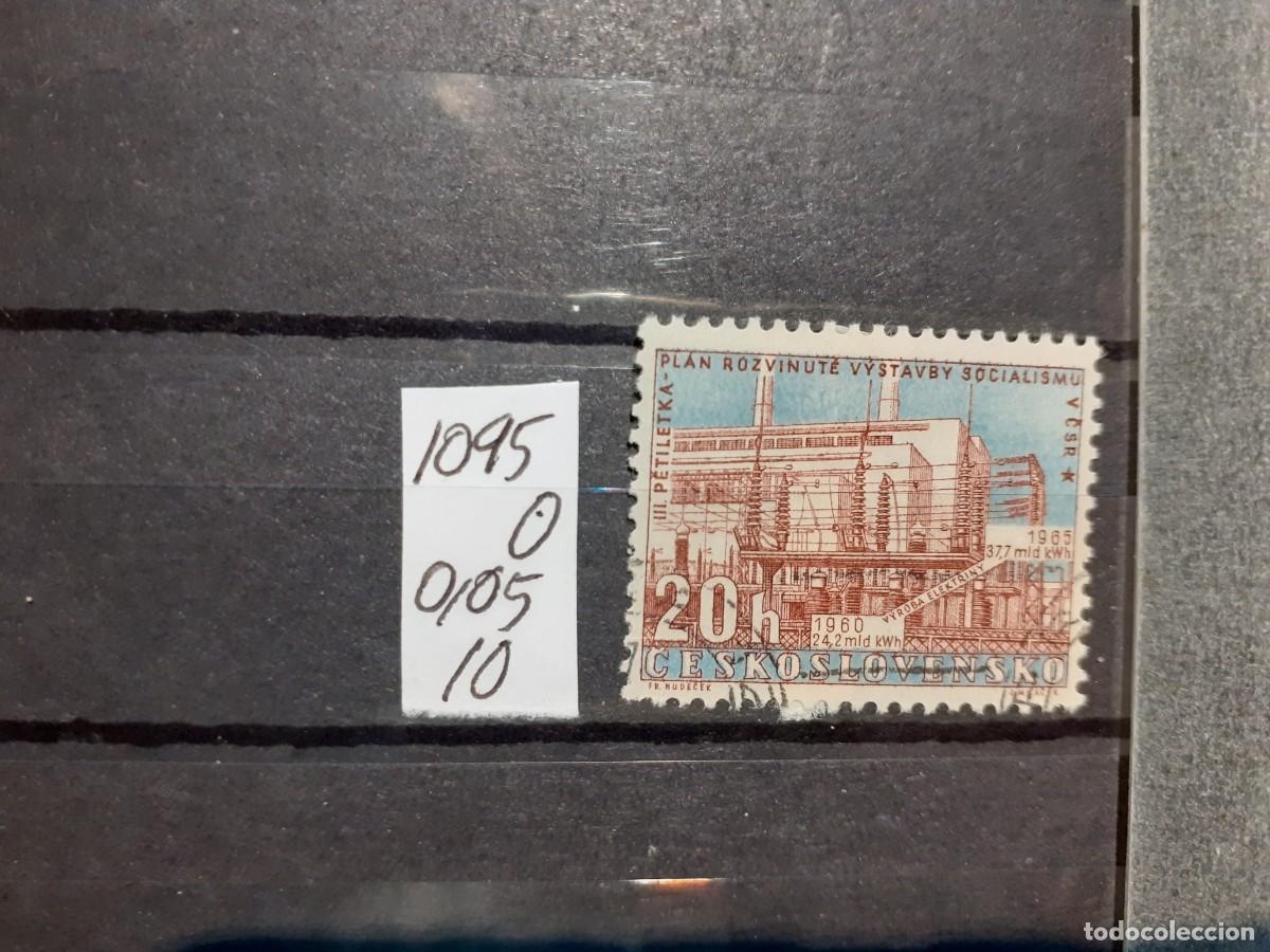 Sellos: SELLOS DE CHECOSLOVAQUIA. USADOS. YVERT N&ordm;1095