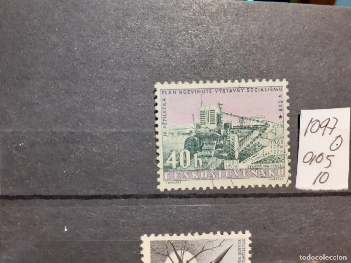 Sellos: SELLOS DE CHECOSLOVAQUIA. USADOS. YVERT N&ordm;1097