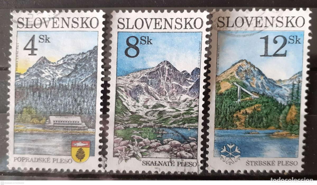 Sellos: ESLOVAQUIA n&ordm; 220222&ordm; Paisajes de Eslovaquia. Serie completa