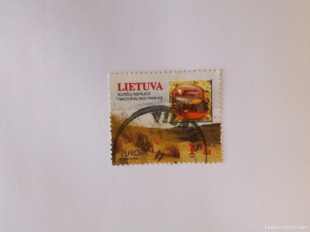 Sellos: A&Ntilde;O 1999 LITUANIA SELLO USADO
