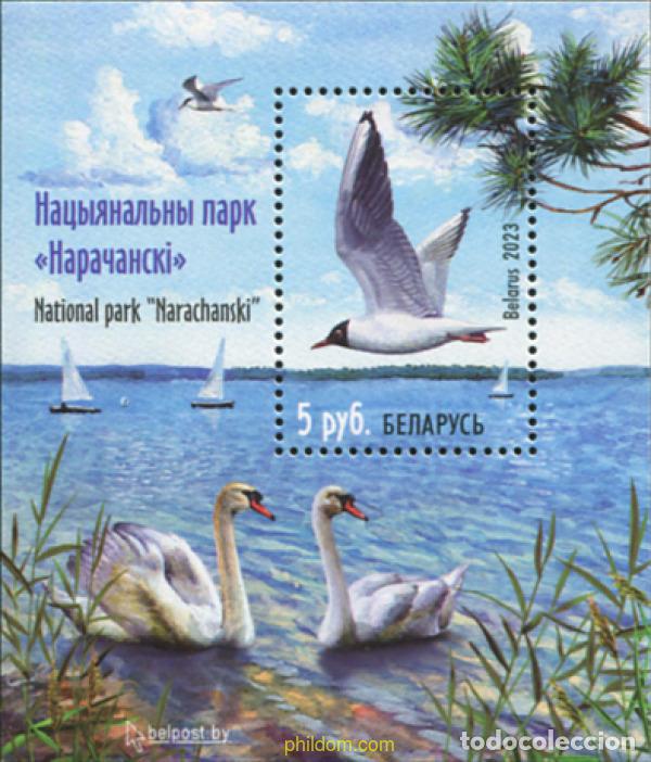 Sellos: 728615 MNH BIELORRUSIA 2023 MEDIO AMBIENTE. PARQUE NACIONAL DE NARACHANSKI.