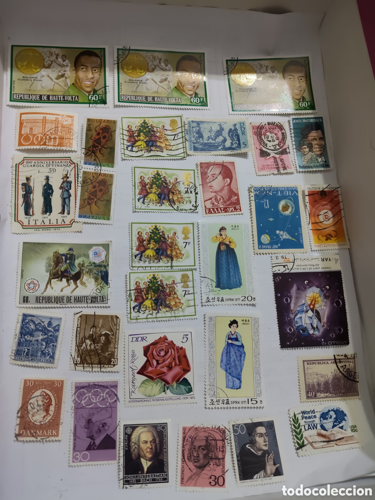 Sellos: 33 Sellos del mundo variados
