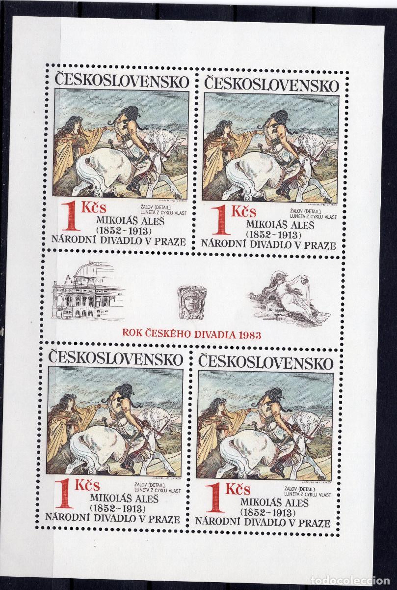 Sellos: CHECOESLOVAQUIA 1983 STAMP MICHEL CS 2737KB