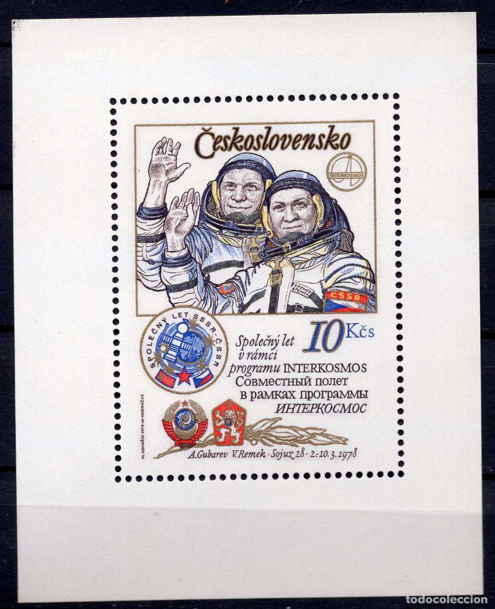 Sellos: CHECOESLOVAQUIA 1979 STAMP MICHEL CS BL39IA