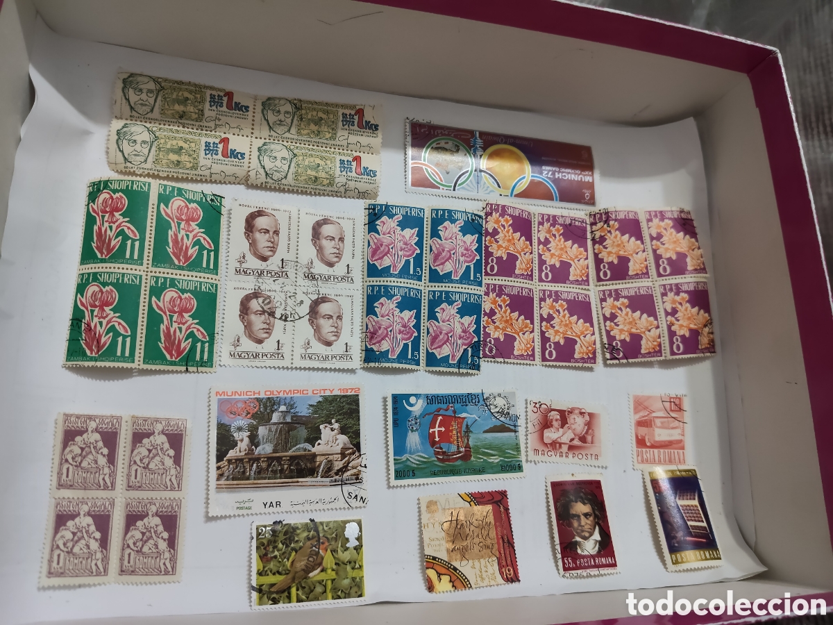Sellos: 37 Sellos del mundo variados muy buenos