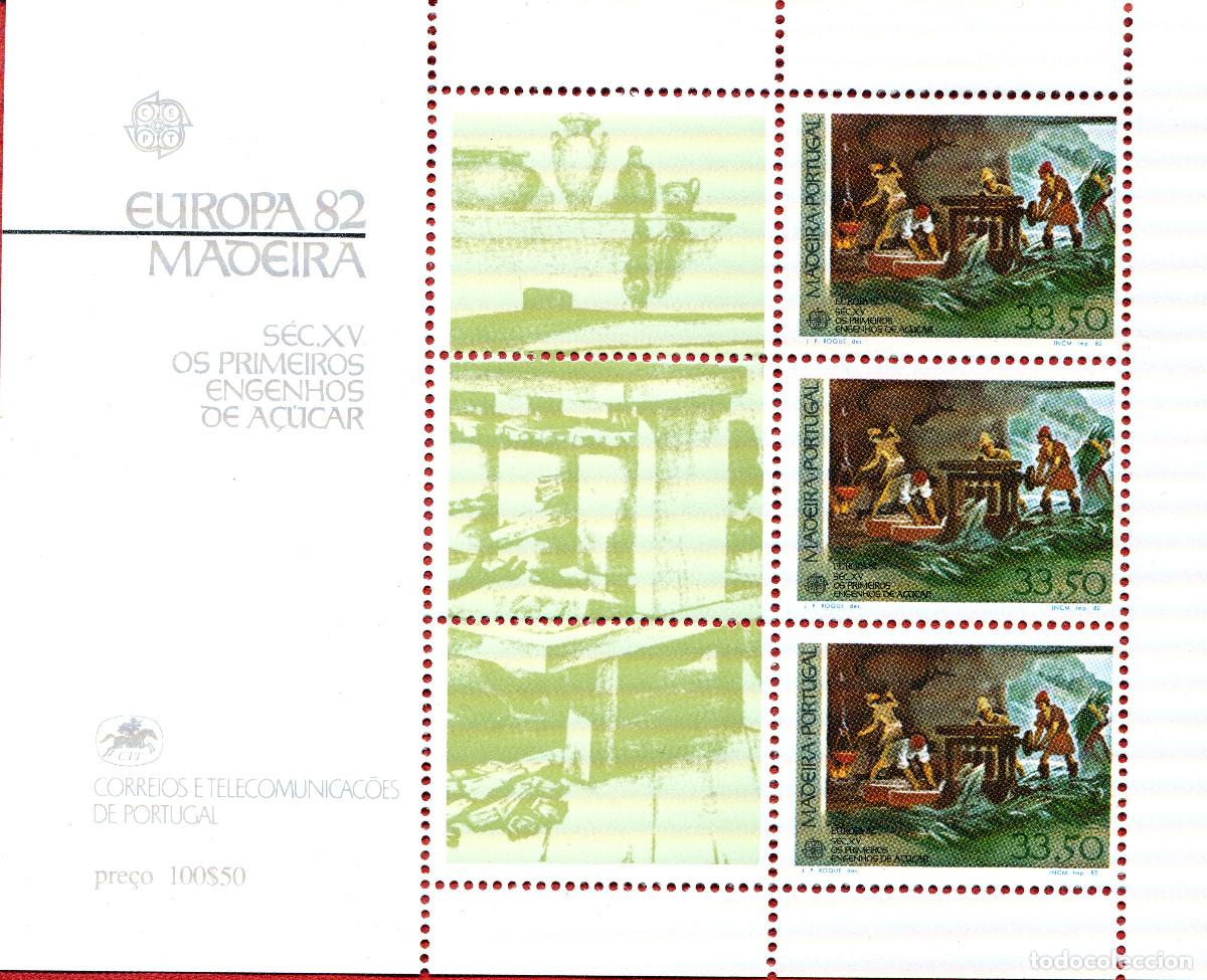 Sellos: MADEIRA 1982 STAMP MICHEL PT-MD BL3