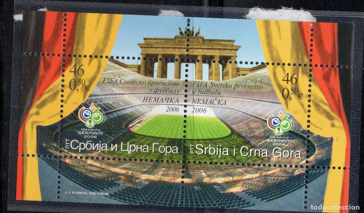 Sellos: SERBIA Y MONTENEGRO 2006 STAMP MICHEL YU BL64