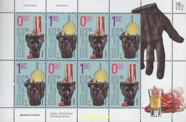 Sellos: 642048 MNH BOSNIA-HERZEGOVINA. Adm Serbia 2020 GASTRONOMIA