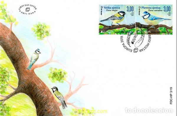 Sellos: 612329 MNH BOSNIA-HERZEGOVINA. Adm Croata 2019 EUROPA CEPT 2019 - NATIONAL BIRD