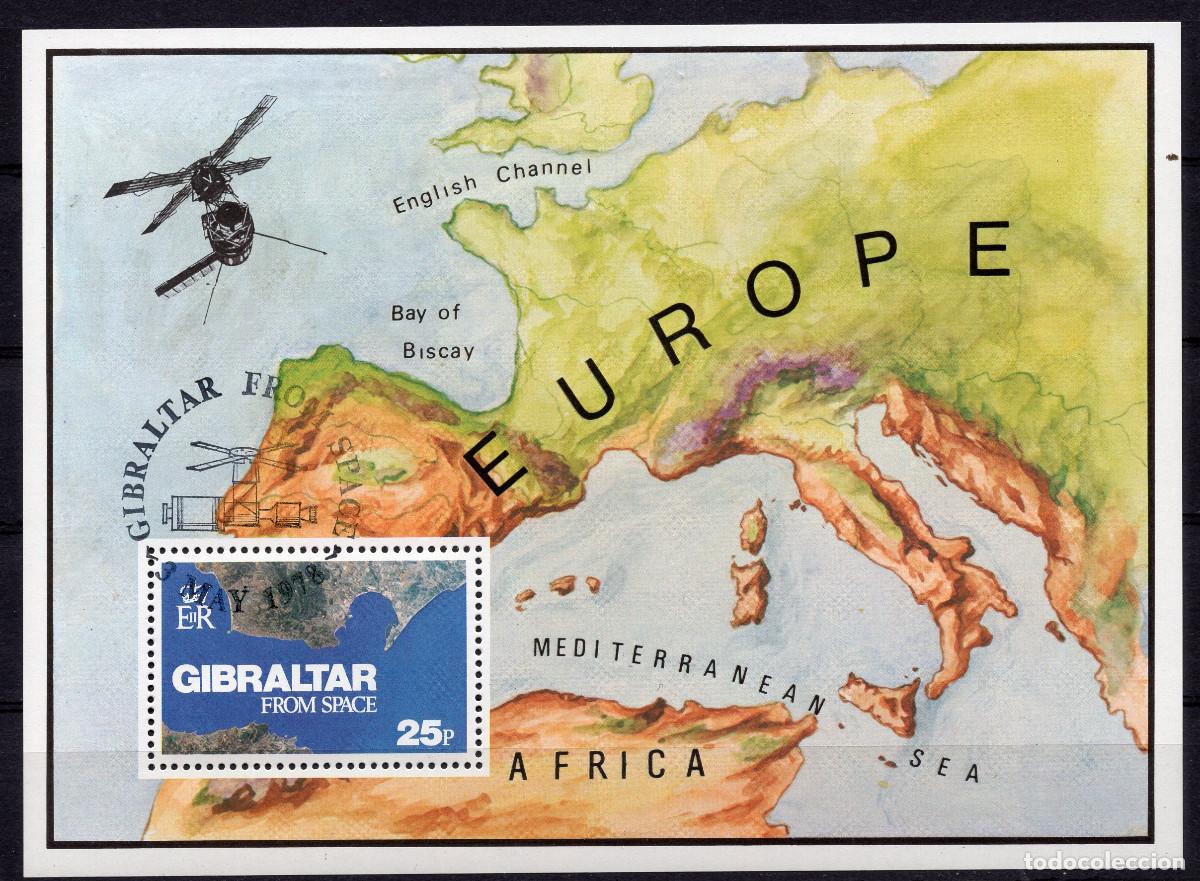 Sellos: GIBRALTAR 1978 STAMP MICHEL GI BL5