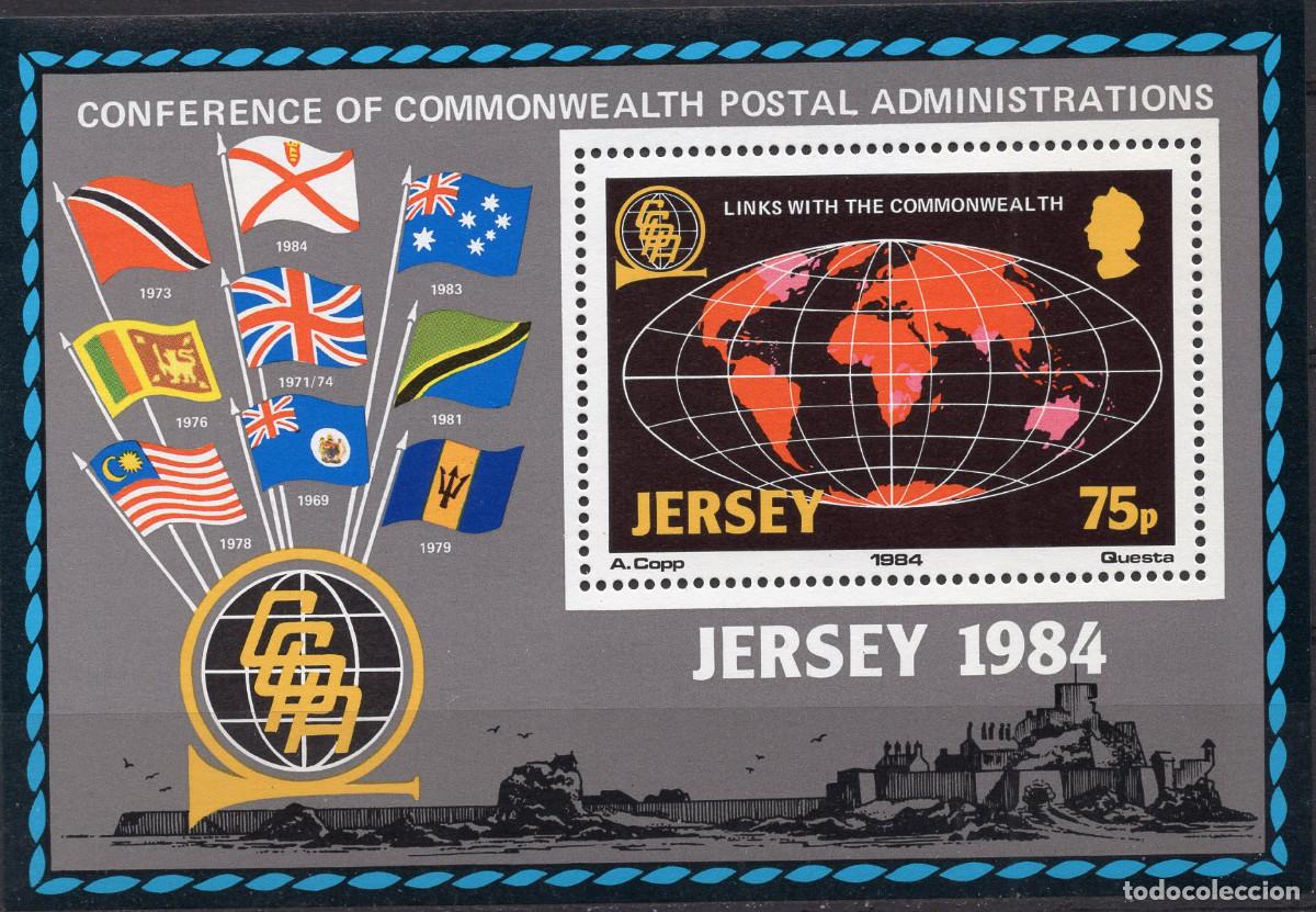 Sellos: JERSEY 1984 STAMP MICHEL JE BL3