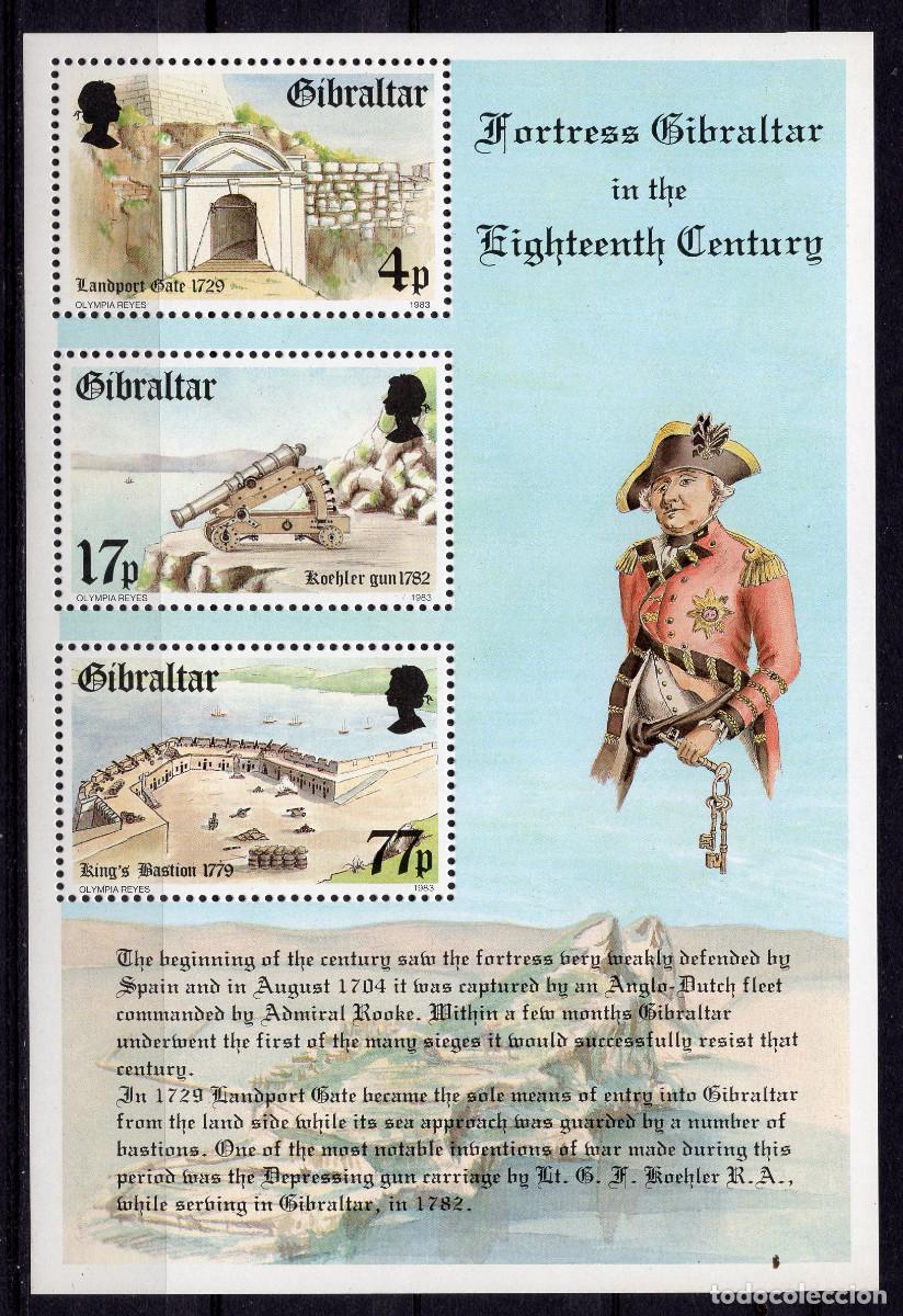 Sellos: GIBRALTAR 1983 STAMP MICHEL GI BL8