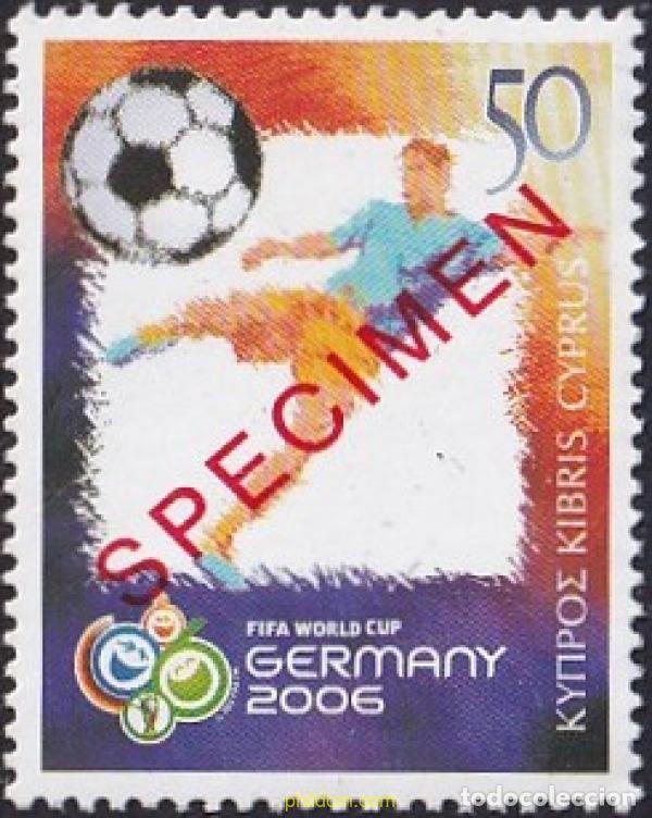 Sellos: 784373 MNH CHIPRE 2006 COPA DEL MUNDO DE FUTBOL 2006 EN ALEMANIA