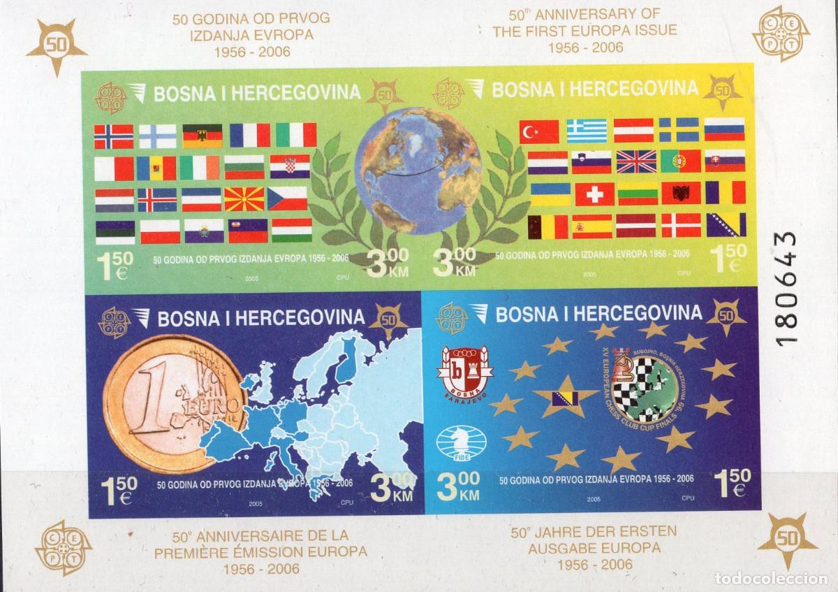 Sellos: BOSNIA HERCEGOVINA 2005 STAMP MICHEL BA BL27B