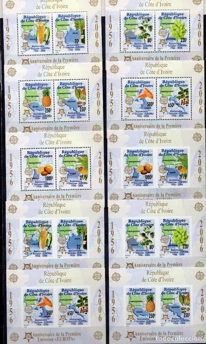 Sellos: COSTA DE MARFIL 2005 STAMP MICHEL CI BL169-173 A+B