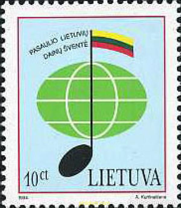 Sellos: 164083 MNH LITUANIA 1994 FESTIVAL DE LA MUSICA
