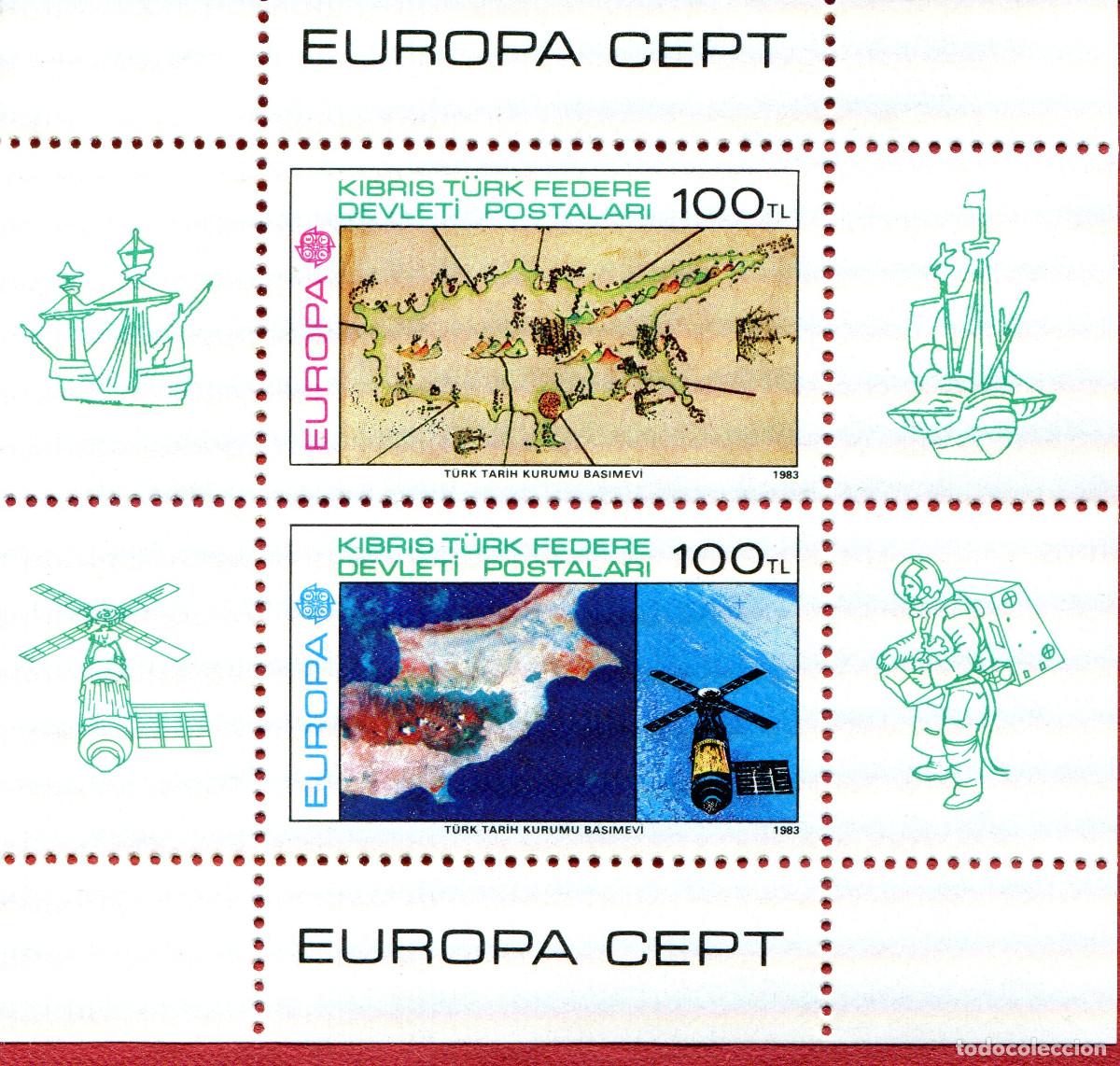 Sellos: CHIPRE DEL NORTE 1983 STAMP MICHEL TR-NC BL4
