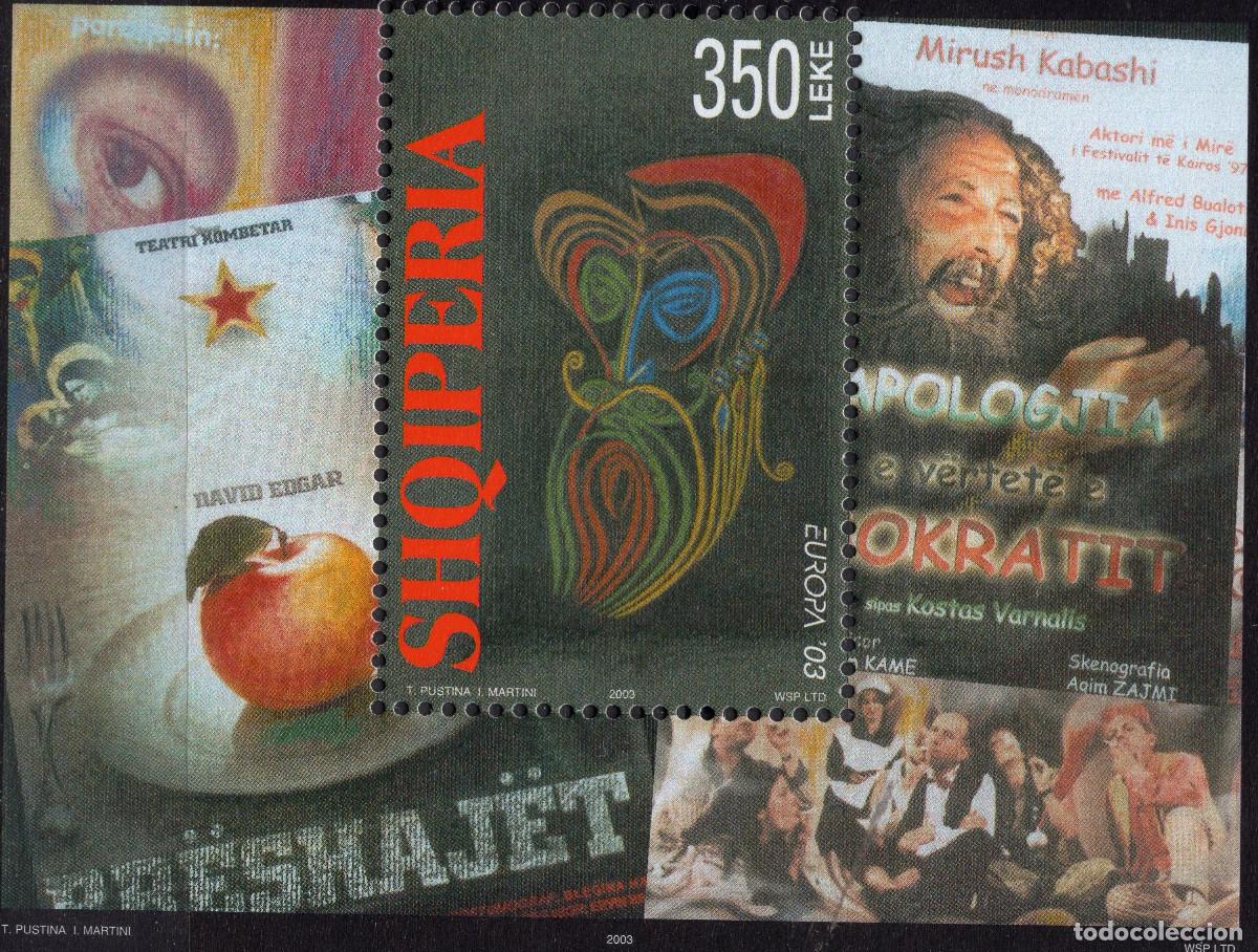 Sellos: ALBANIA 2003 STAMP MICHEL AL BL145