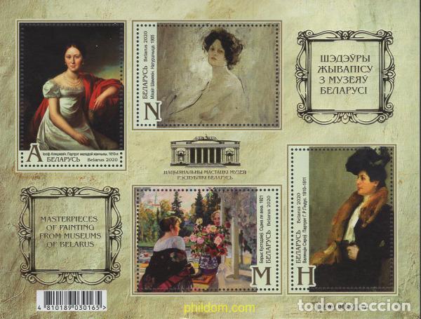 Sellos: 668690 MNH BIELORRUSIA 2020 PINTURAS