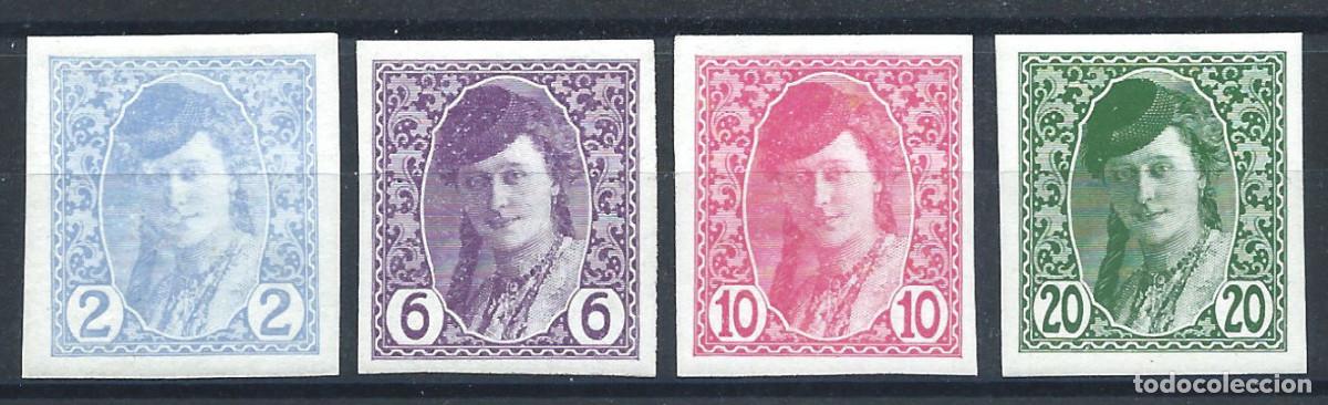 Sellos: Bosnie - Herz&egrave;govine Journaux N&deg;1/4* (MH) 1913/19 - Jeune fille bosniaque