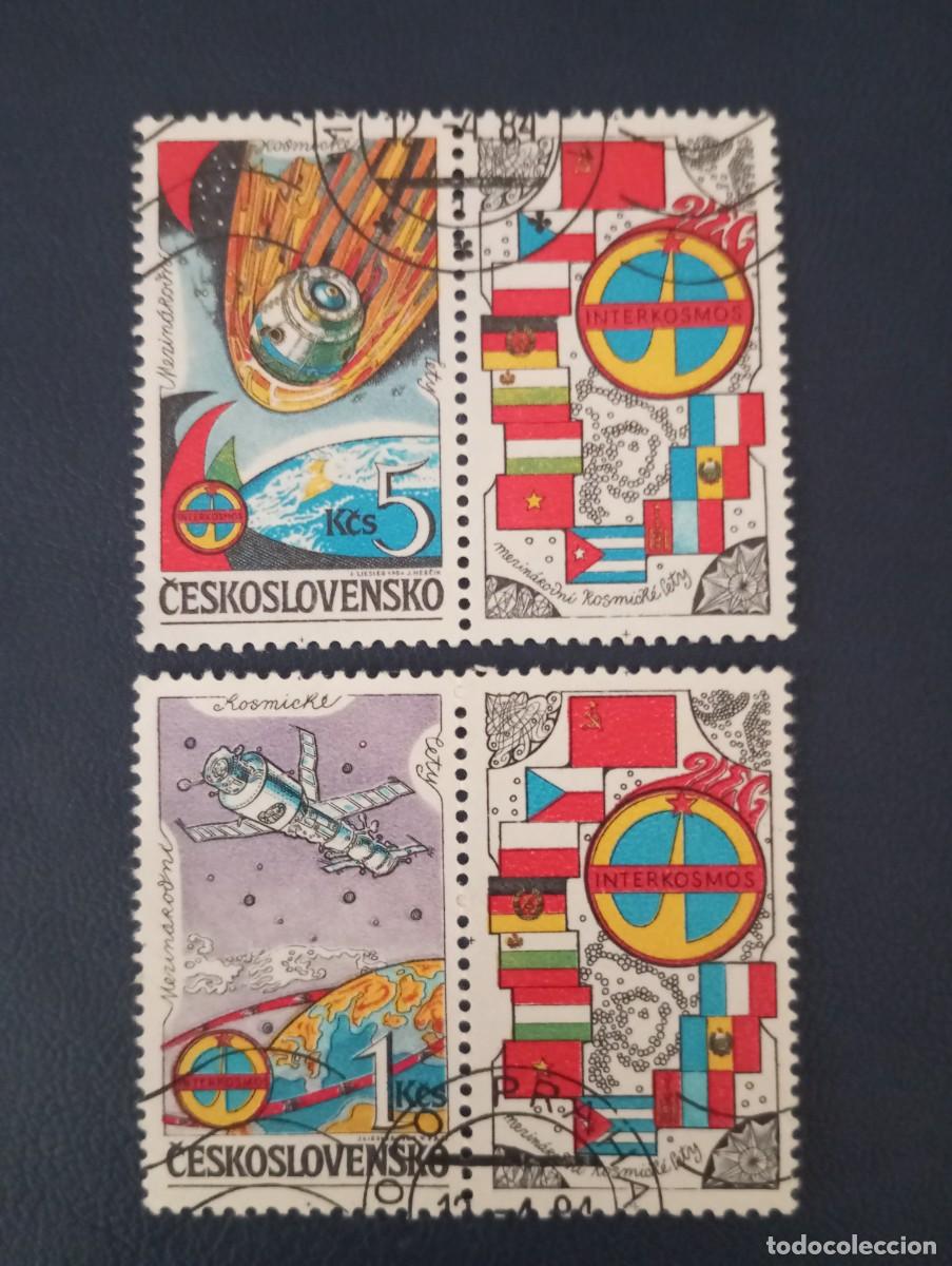Sellos: CHECOSLOVAQUIA, 1984, INTERCOSMOS
