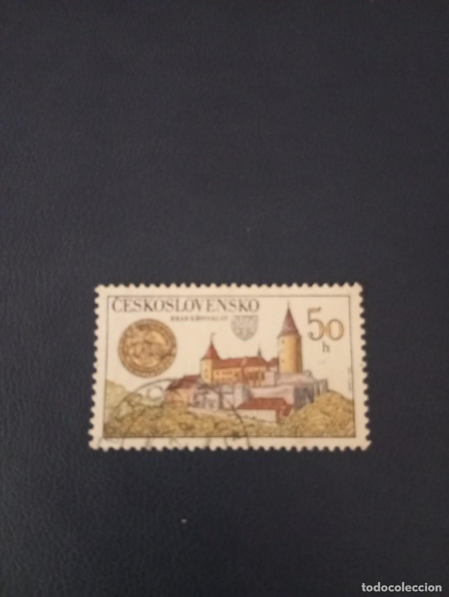 Sellos: CHECOSLOVAQUIA, 1982, CASTILLO DE HRAD KRIVOKIAK