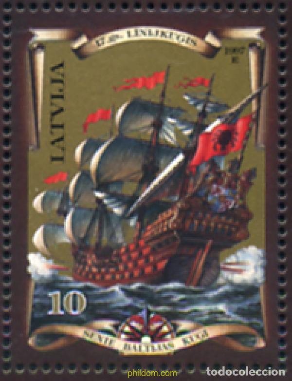 Sellos: 164305 MNH LETONIA 1997 BARCOS BALTICOS ANTIGUOS