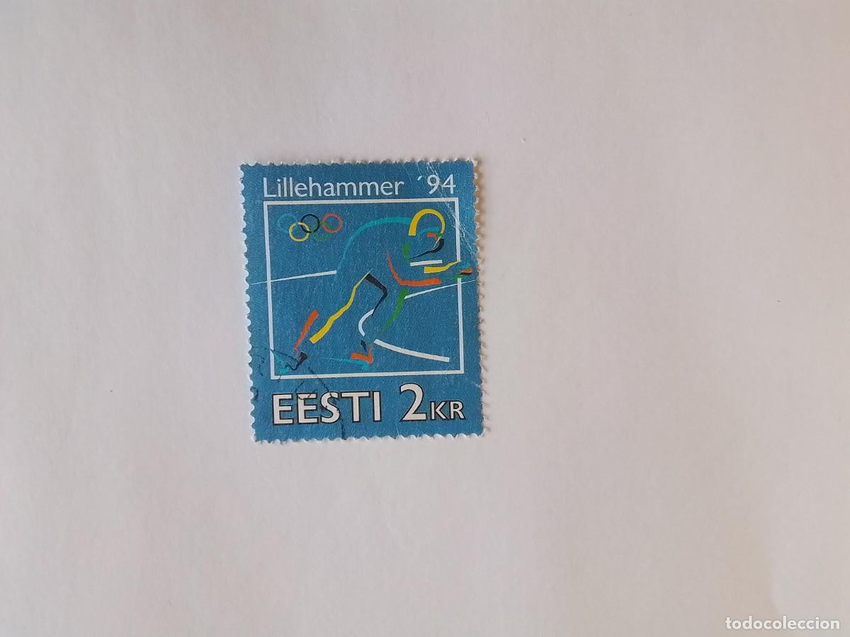 Sellos: A&Ntilde;O 1994 ESTONIA SELLO USADO