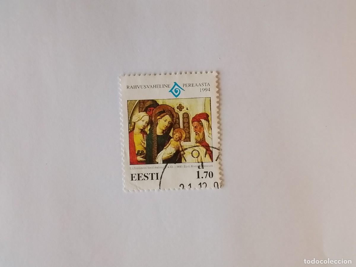 Sellos: A&Ntilde;O 1994 ESTONIA SELLO USADO