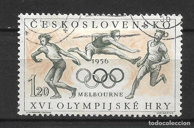 Sellos: checoslovaquia 1956 sello usado - 34/15