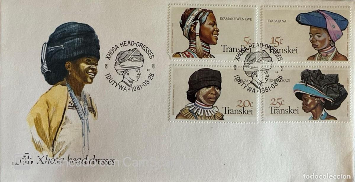 Sellos: KV)1981 TRANSKEI, COVER WITH IDUTYWA POSTMARK MAILED WITHIN TRANSKEI, FEATURING FOUR STAMPS DEPICTIN