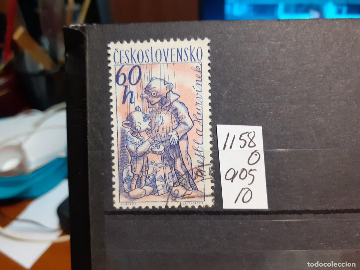 Sellos: SELLOS DE CHECOSLOVAQUIA. USADOS. YVERT N&ordm;1158