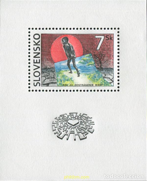 Sellos: 156536 MNH ESLOVAQUIA 1996 LUCHA CONTRA LA POBREZA