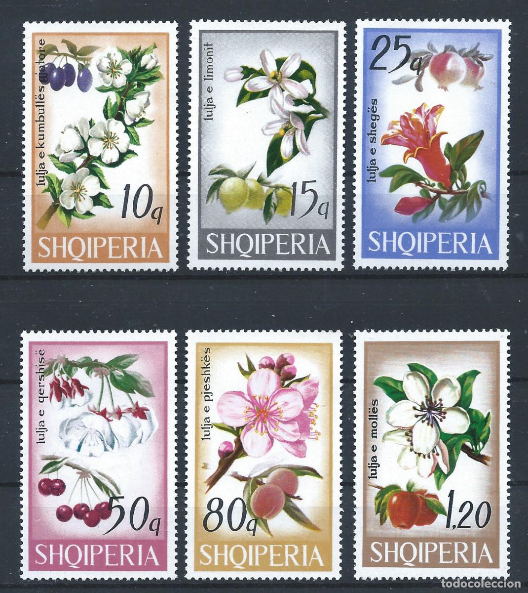 Sellos: Albanie N&deg;1179/84** (MNH) 1969 - Flore &rdquo;Fleurs&rdquo;