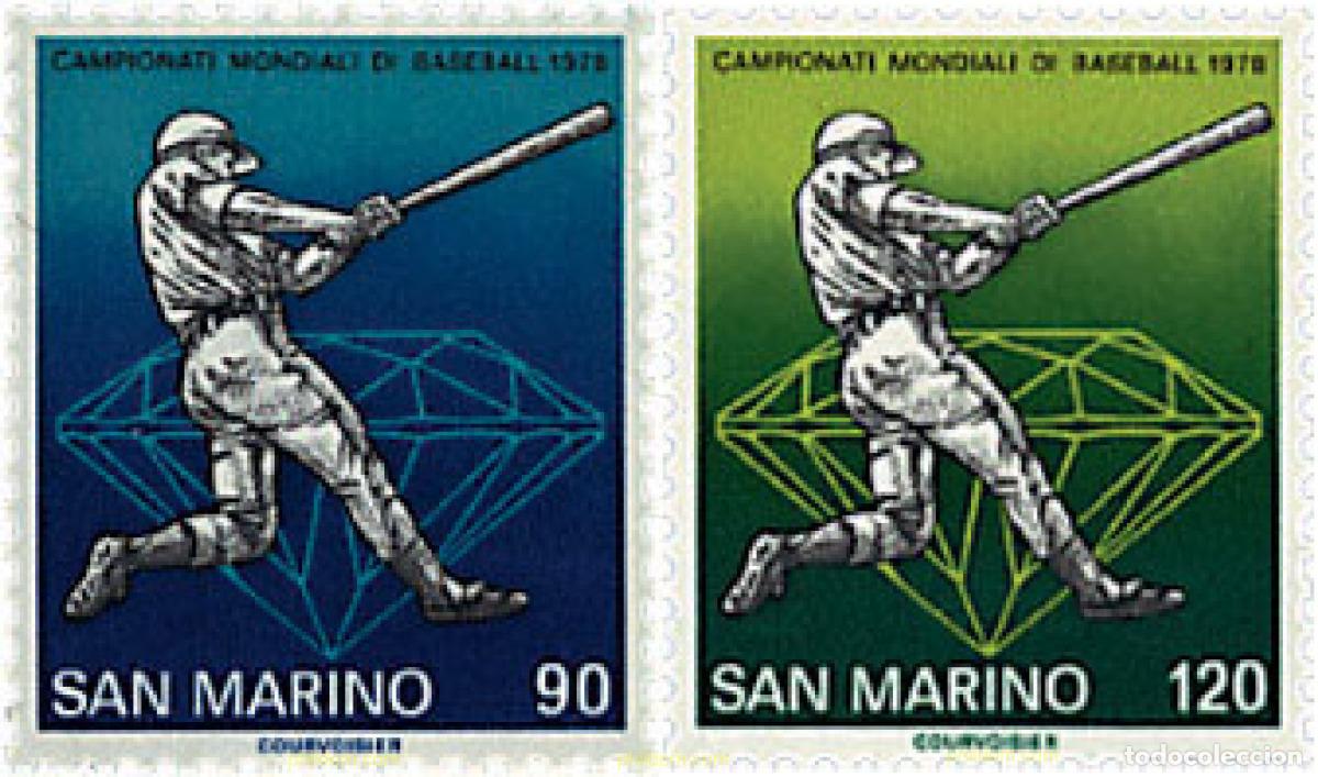 Sellos: 70323 MNH SAN MARINO 1978 CAMPEONATO MUNDIAL DE BEISBOL