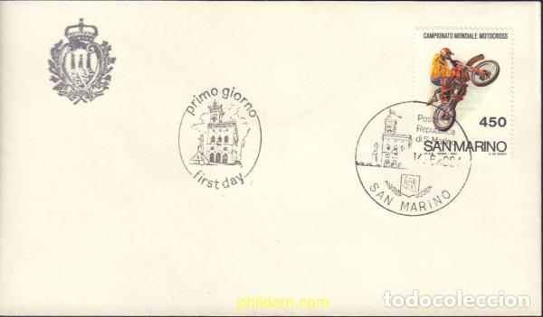 Sellos: 377042 MNH SAN MARINO 1984 CAMPEONATOS DEL MUNDO DE MOTOCROSS