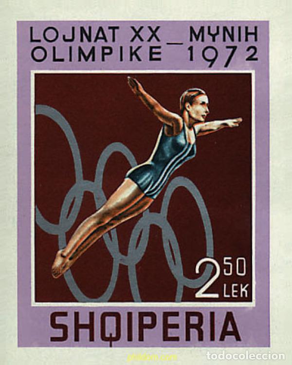 Sellos: 78396 MNH ALBANIA 1972 20 JUEGOS OLIMPICOS VERANO MUNICH 1972