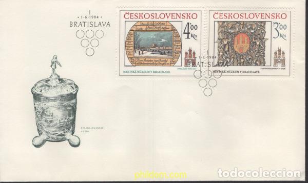 Sellos: 379319 MNH CHECOSLOVAQUIA 1984 MOTIVOS HISTORICOS DE BRATISLAVA