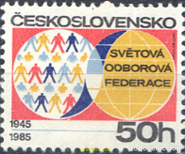 Sellos: 304530 MNH CHECOSLOVAQUIA 1985 SINDICATOS