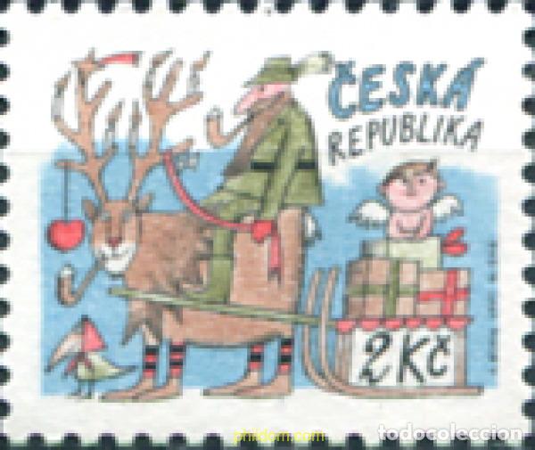 Sellos: 63566 MNH CHEQUIA 1993 NAVIDAD