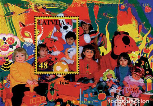 Sellos: 86455 MNH LETONIA 1996 JUEGOS INFANTILES