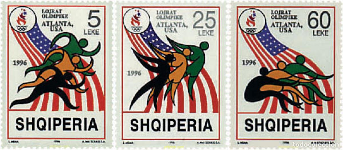 Sellos: 78684 MNH ALBANIA 1996 26 JUEGOS OLIMPICOS VERANO ATLANTA 1996