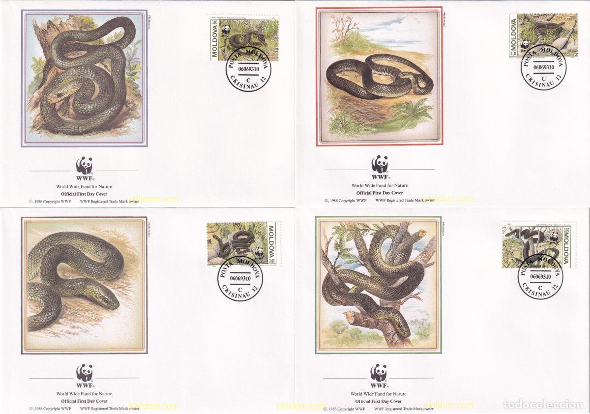 Sellos: 23161 MNH MOLDAVIA 1993 CULEBRA DE ESCULAPIO