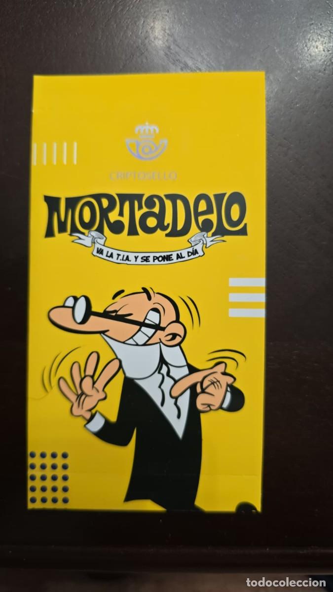 Sellos: O) 2024 SPAIN, CRYPTO STAMP - MORTADELO FRANCISCO IBA&Ntilde;EZ 1958, XF