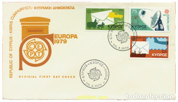 Sellos: 23835 MNH CHIPRE 1979 EUROPA CEPT. COMUNICACIONES