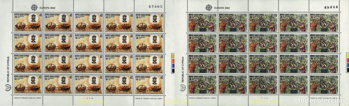 Sellos: 8929 MNH CHIPRE 1982 EUROPA CEPT. HISTORIA